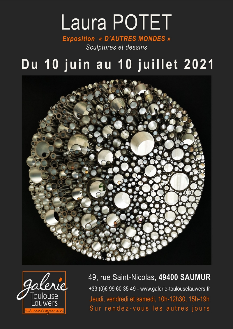 affiche expo Laura Potet 2021