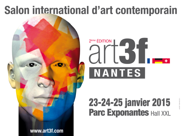 affiche art3f nantes art fair 2015 galerie toulouse lauwers
