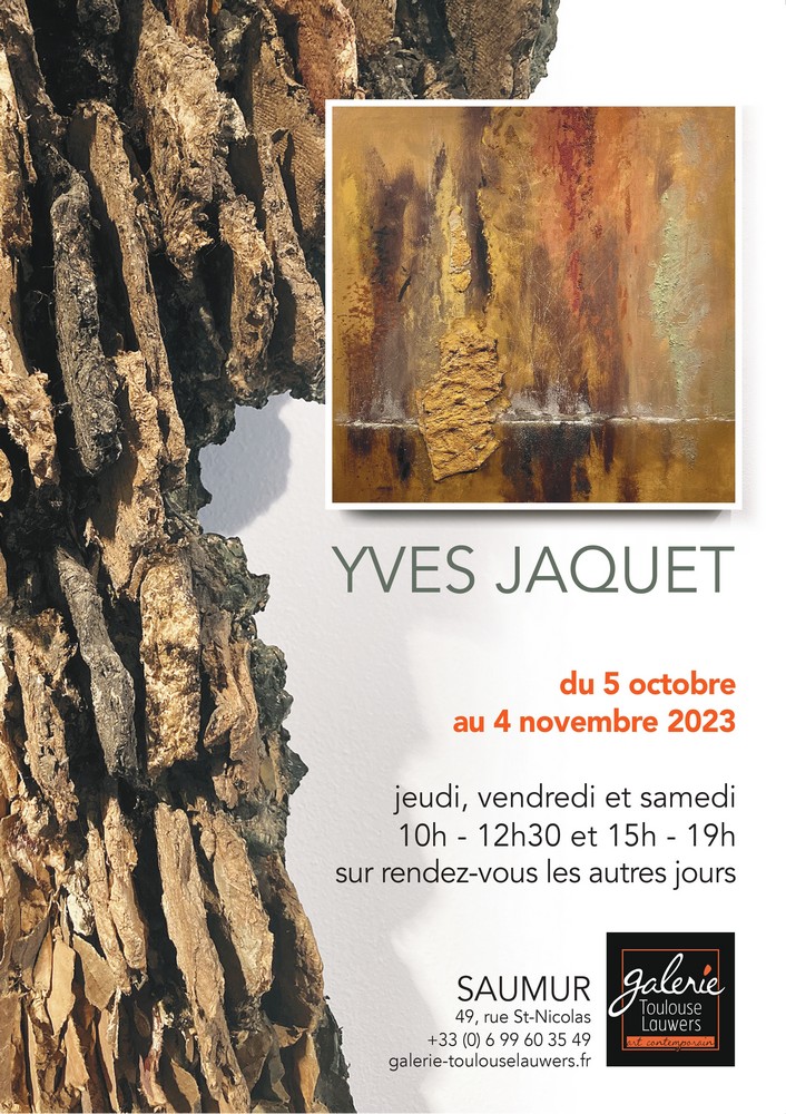 Exposition Yves Jaquet 2023 galerie toulouse lauwers reduite 1000